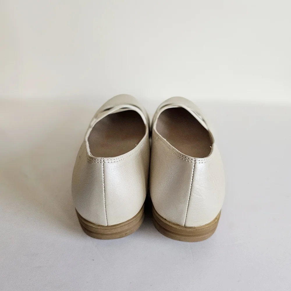 Easy Spirit Move With Me Women's Mary Jane Genuine Leather Comfort Ballet Flats